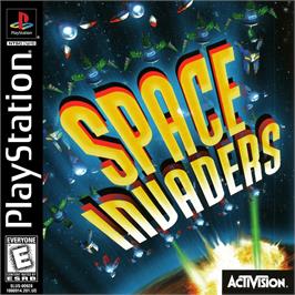 Box cover for Space Invaders on the Sony Playstation.