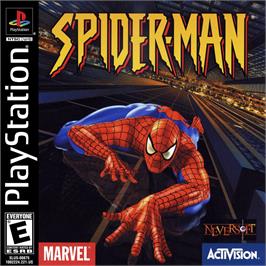 Box cover for Spider-man on the Sony Playstation.