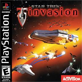 Box cover for Star Trek - Invasion on the Sony Playstation.