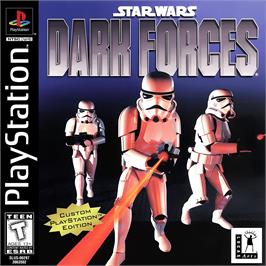 Box cover for Star Wars - Dark Forces on the Sony Playstation.