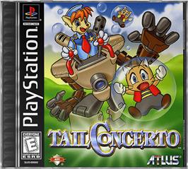 Box cover for Tail Concerto on the Sony Playstation.