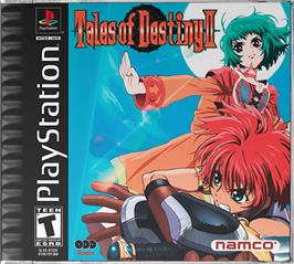 Box cover for Tales of Destiny II on the Sony Playstation.