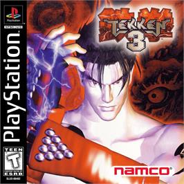 Box cover for Tekken 3 on the Sony Playstation.