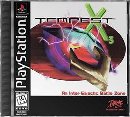 Box cover for Tempest X3 on the Sony Playstation.