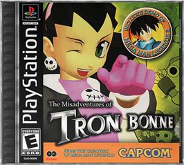 Box cover for The Misadventures of Tron Bonne on the Sony Playstation.