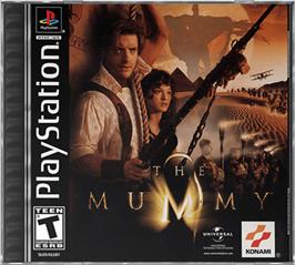 Box cover for The Mummy on the Sony Playstation.