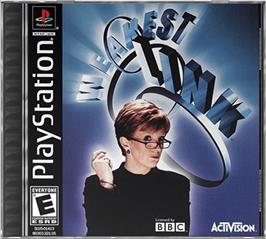 Box cover for The Weakest Link on the Sony Playstation.