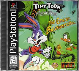 Box cover for Tiny Toon Adventures: The Great Beanstalk on the Sony Playstation.