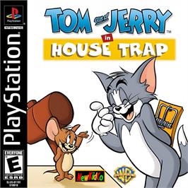 Box cover for Tom And Jerry In House Trap on the Sony Playstation.