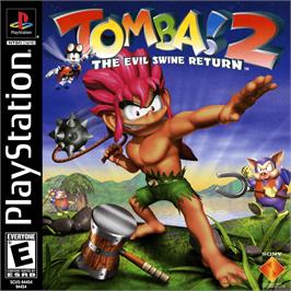 Box cover for Tombi! 2 on the Sony Playstation.