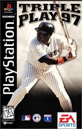 Box cover for Triple Play 97 on the Sony Playstation.