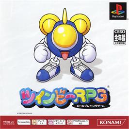 Box cover for Twinbee RPG on the Sony Playstation.