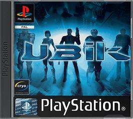 Box cover for UBIK on the Sony Playstation.