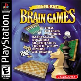Box cover for Ultimate Brain Games on the Sony Playstation.
