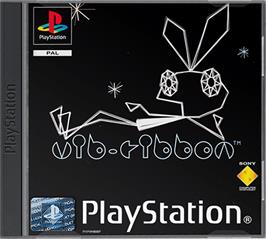 Box cover for Vib Ribbon on the Sony Playstation.
