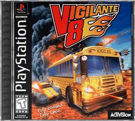 Box cover for Vigilante 8: 2nd Offense on the Sony Playstation.