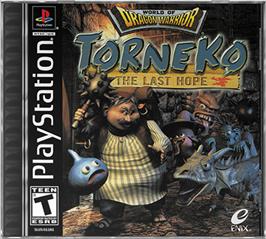 Box cover for World of Dragon Warrior: Torneko: The Last Hope on the Sony Playstation.