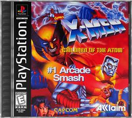 Box cover for X-Men: Children of the Atom on the Sony Playstation.