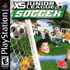 Box cover for Xs Junior League Soccer on the Sony Playstation.