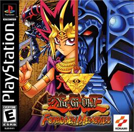 Box cover for Yu-gi-oh! Forbidden Memories on the Sony Playstation.