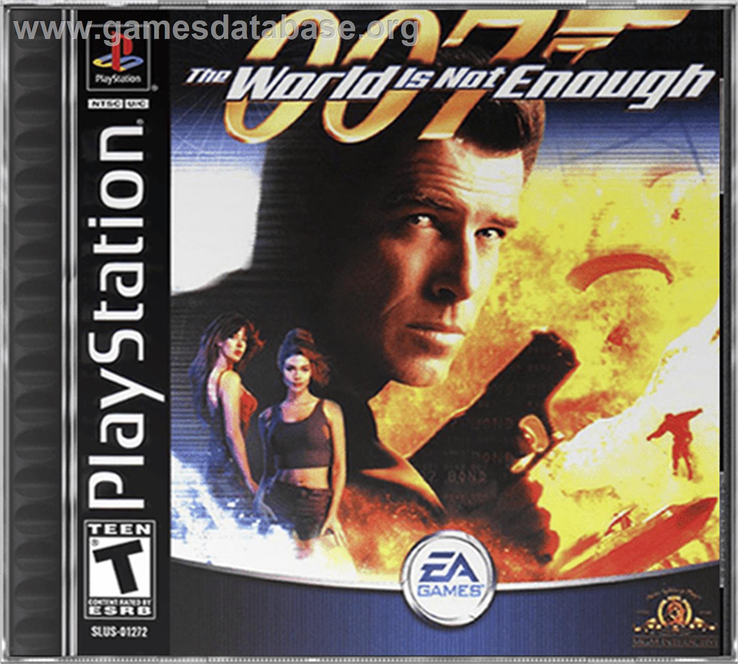 007: The World is Not Enough - Sony Playstation - Artwork - Box