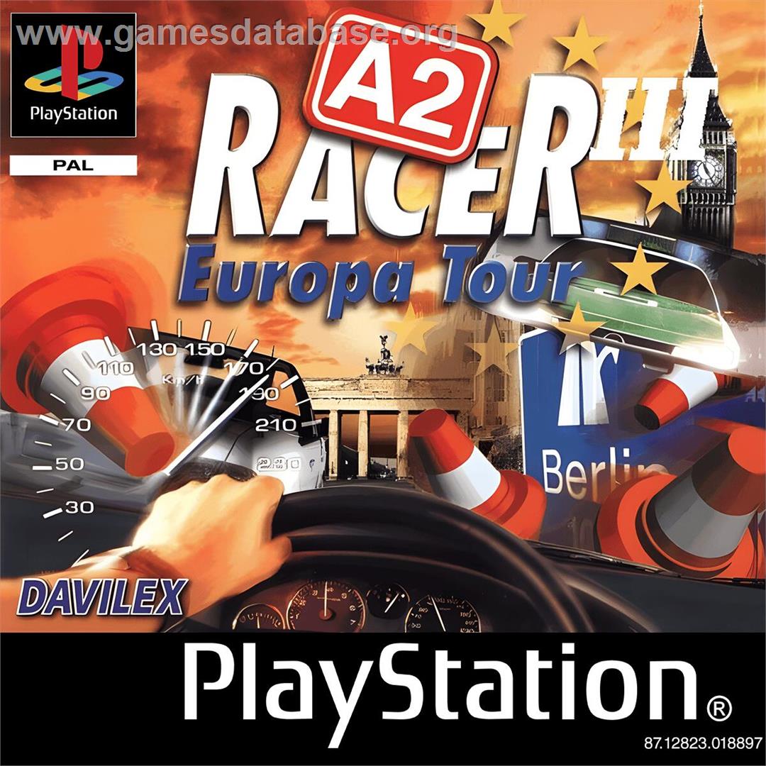 A2 Racer - Europa Tour - Sony Playstation - Artwork - Box