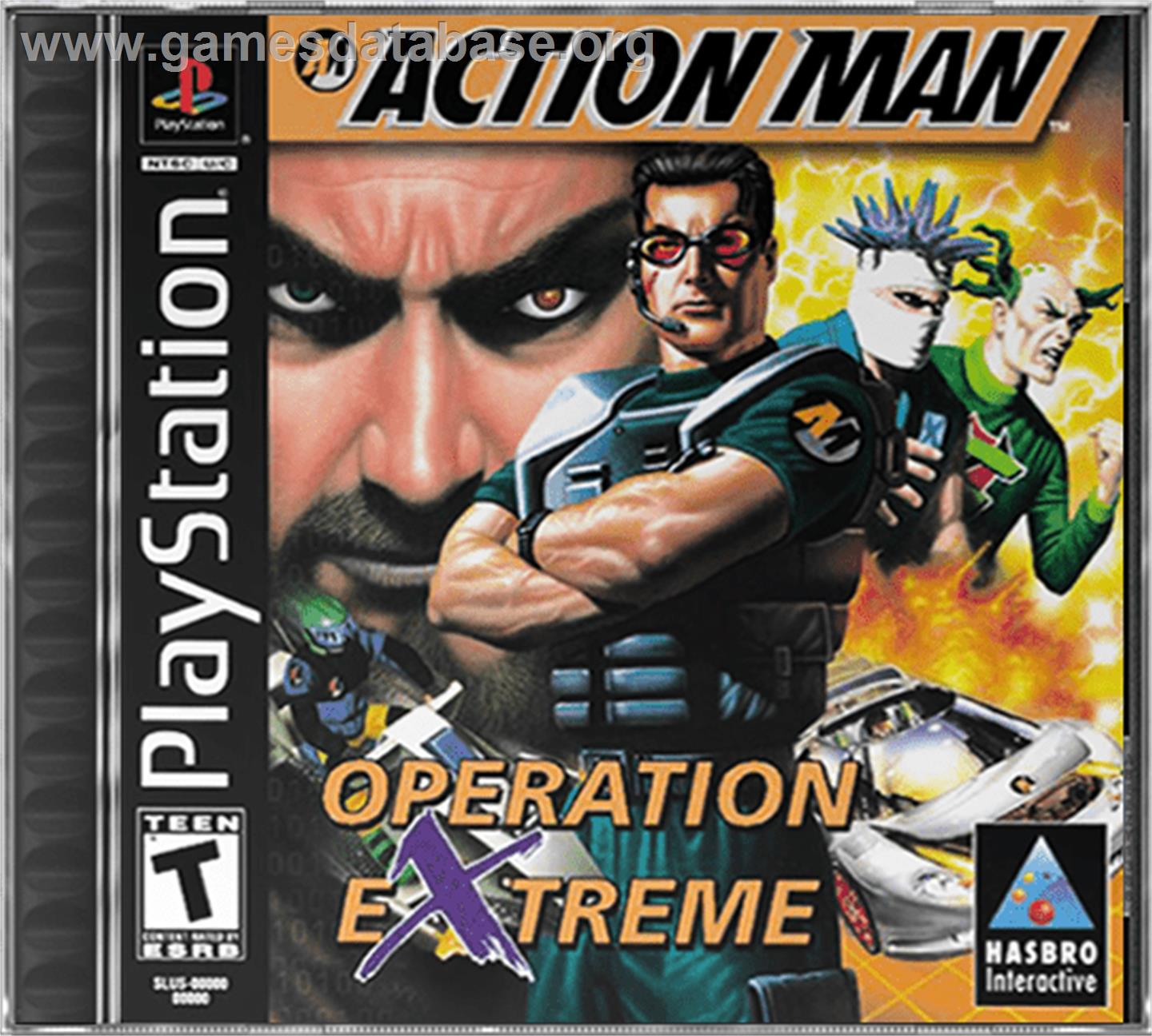 Action Man: Operation Extreme - Sony Playstation - Artwork - Box