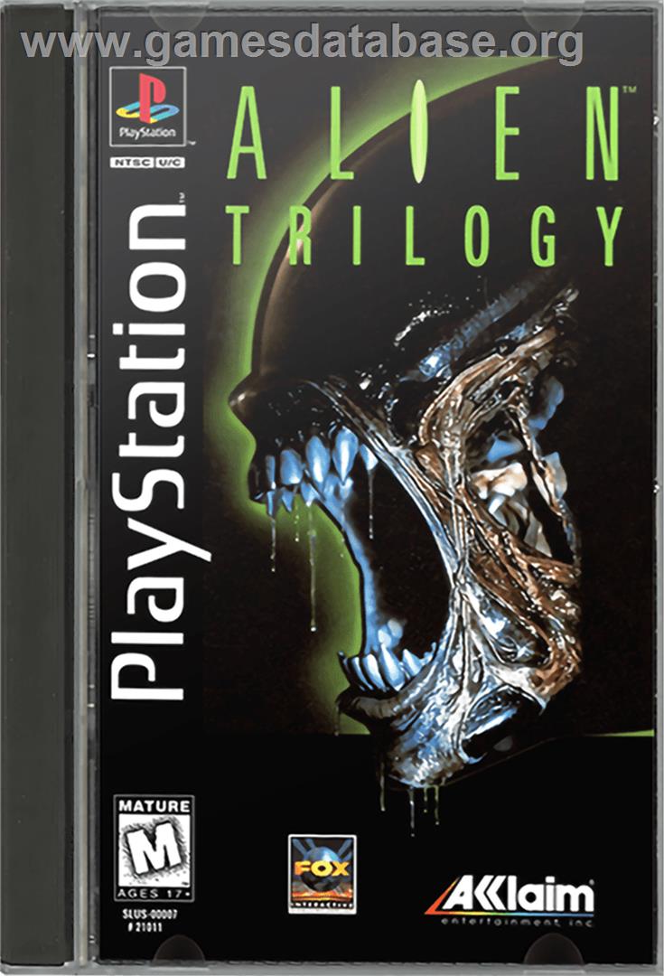 Alien Trilogy - Sony Playstation - Artwork - Box