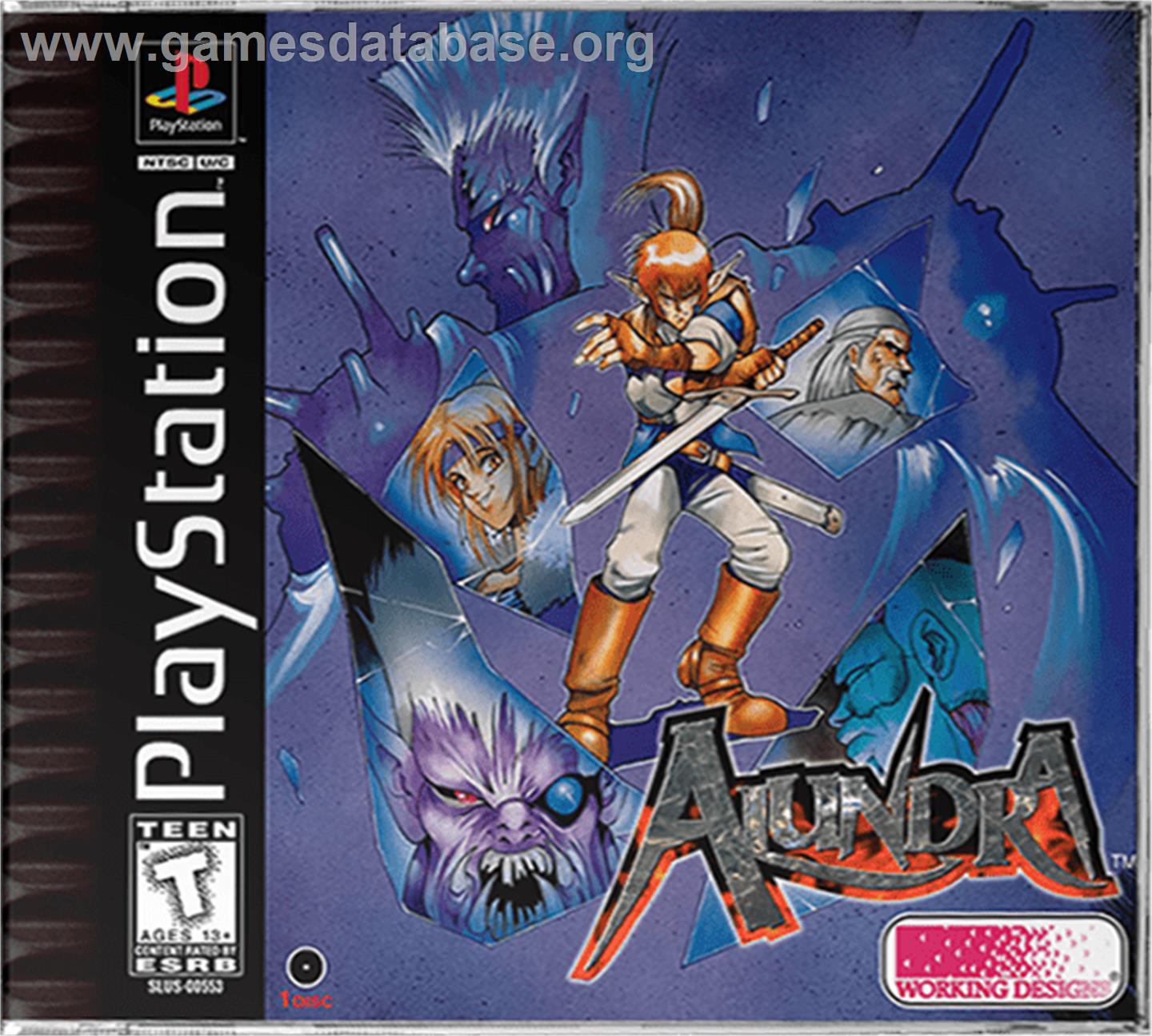 Alundra - Sony Playstation - Artwork - Box