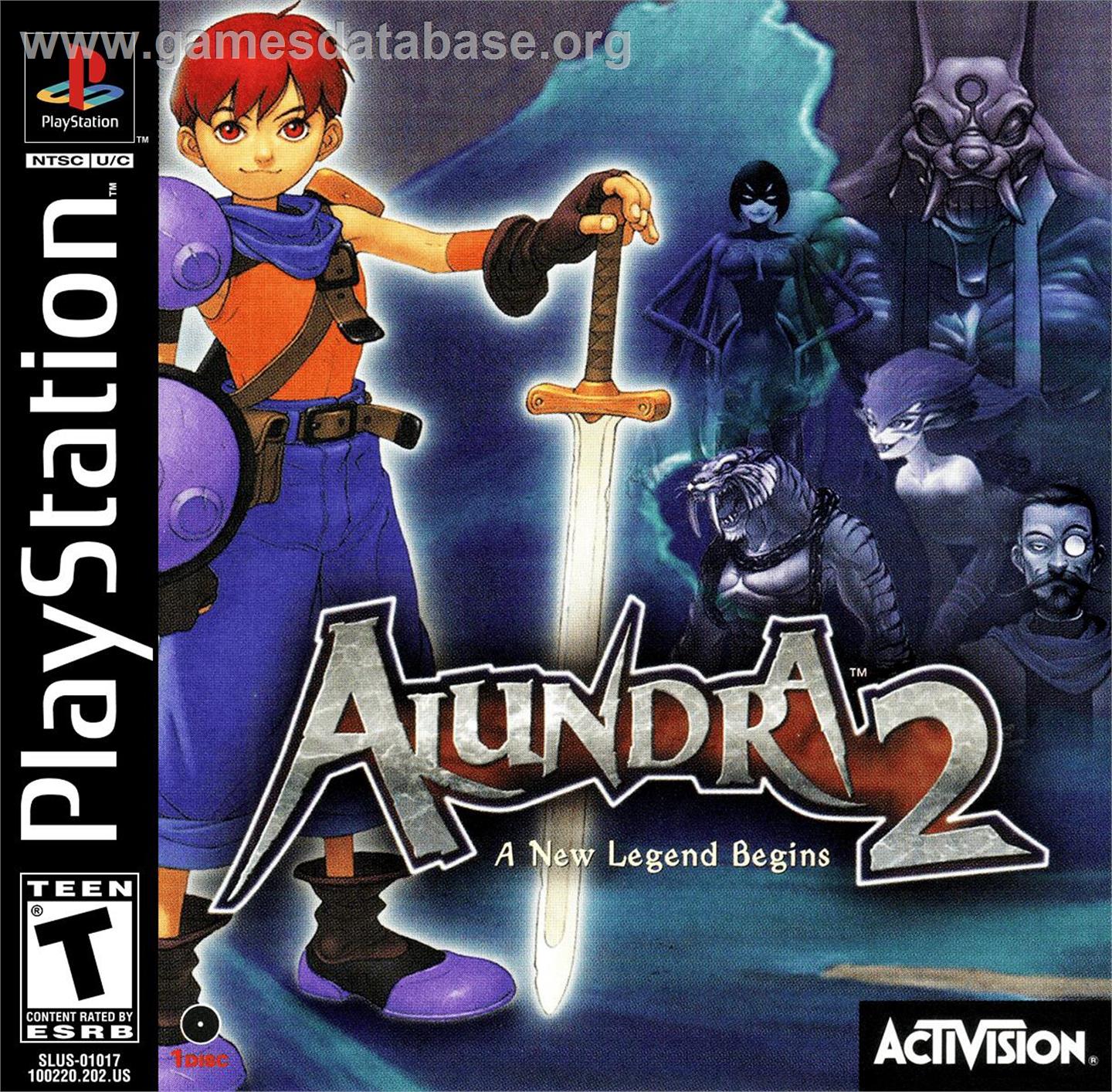 Alundra 2 - Sony Playstation - Artwork - Box