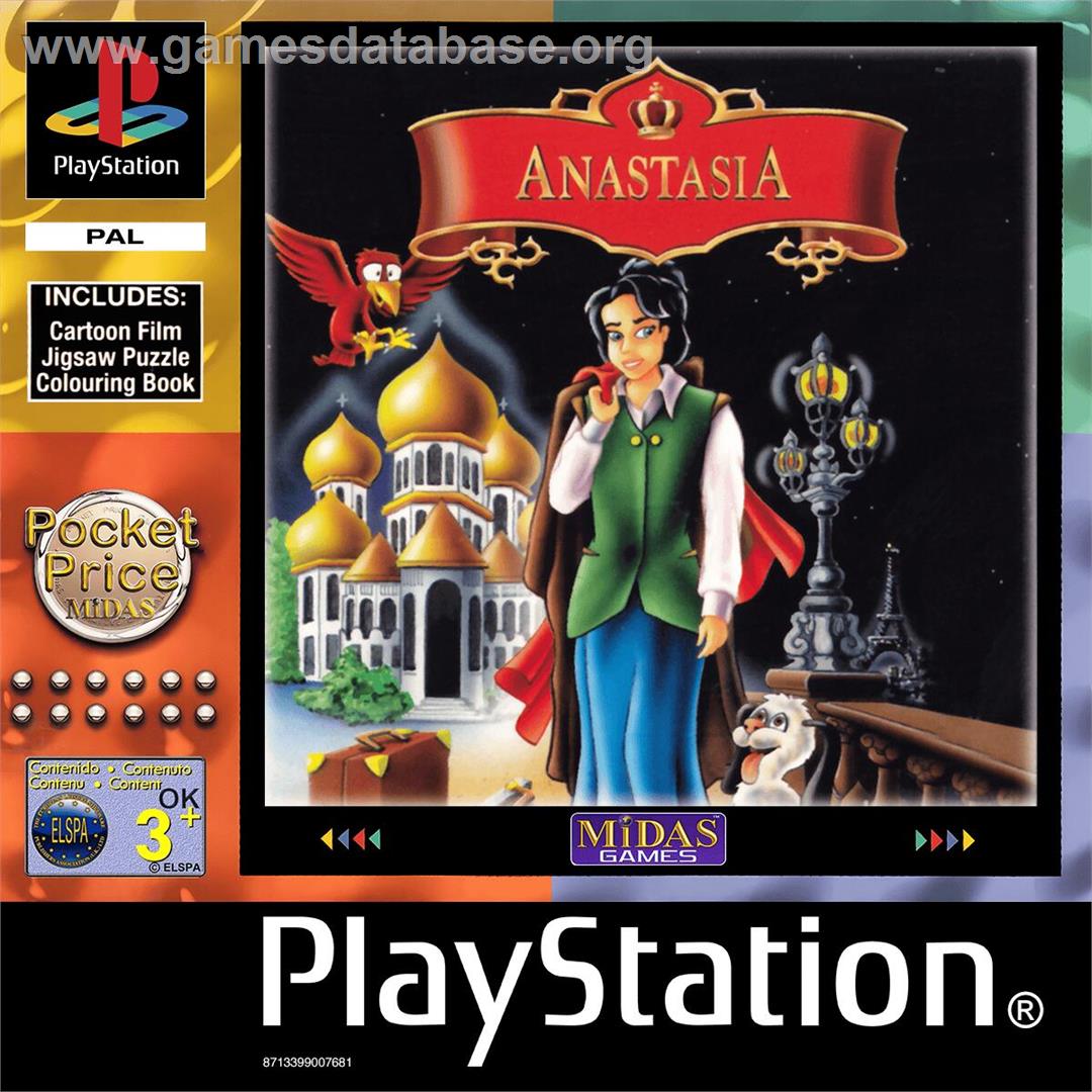 Anastasia - Sony Playstation - Artwork - Box