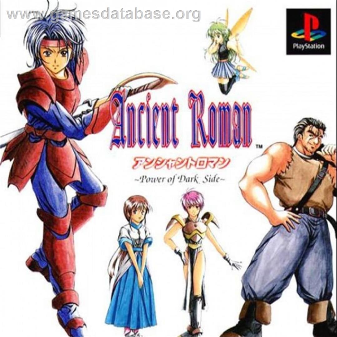 Ancient Roman - Power Of The Dark Side - Sony Playstation - Artwork - Box