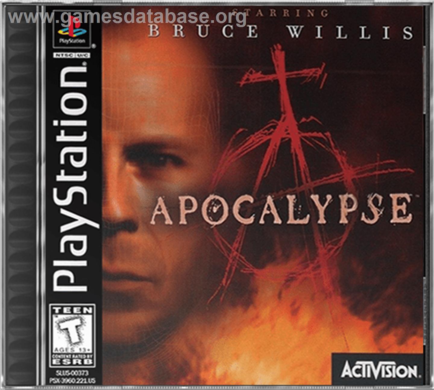 Apocalypse - Sony Playstation - Artwork - Box