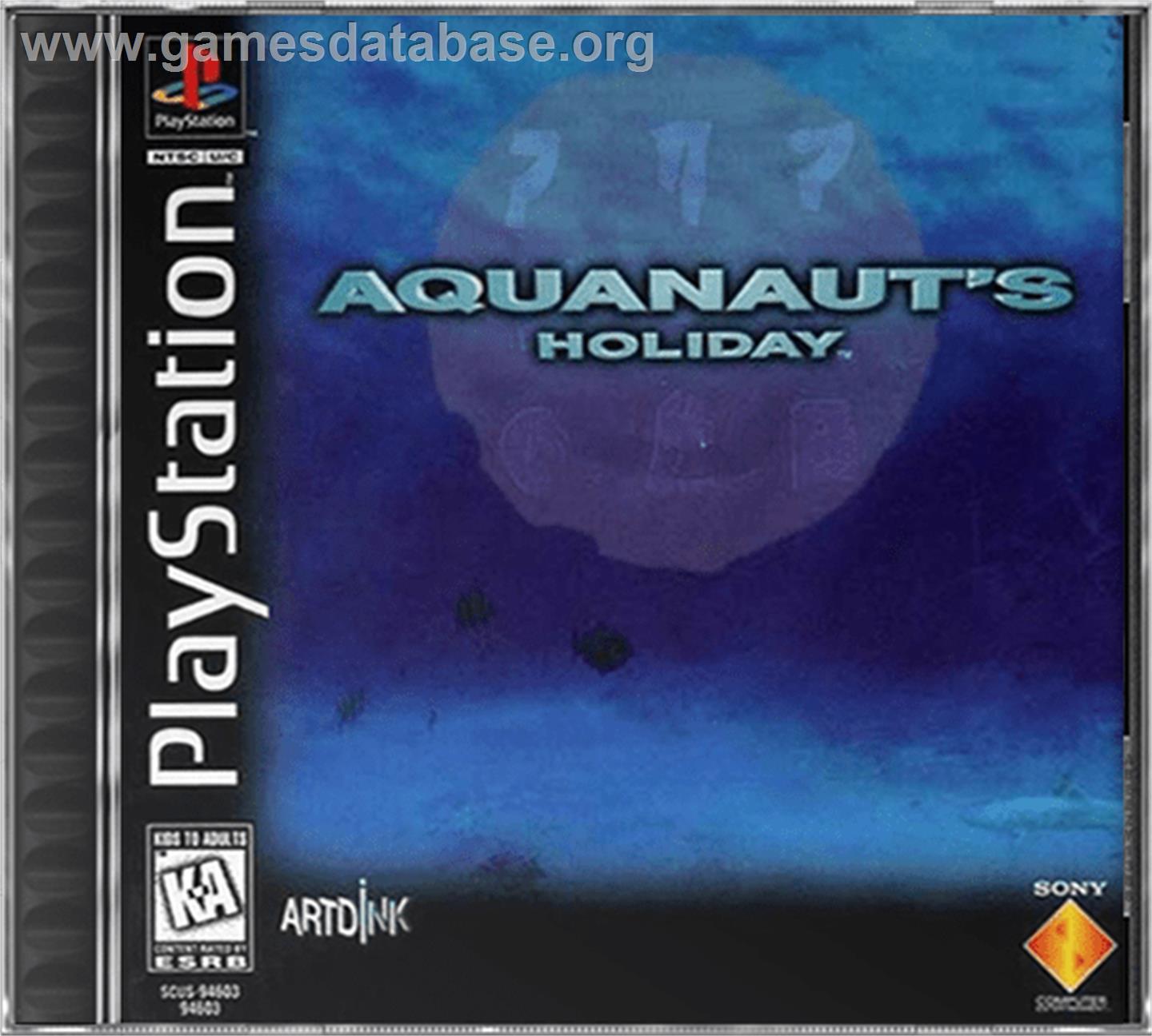 Aquanaut's Holiday - Sony Playstation - Artwork - Box