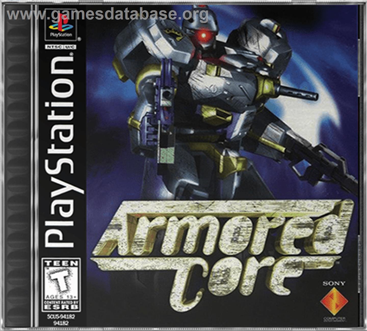 Armored Core: Project Phantasma - Sony Playstation - Artwork - Box