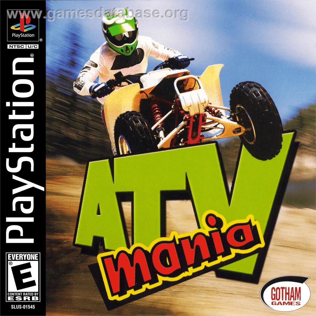 Atv Mania - Sony Playstation - Artwork - Box