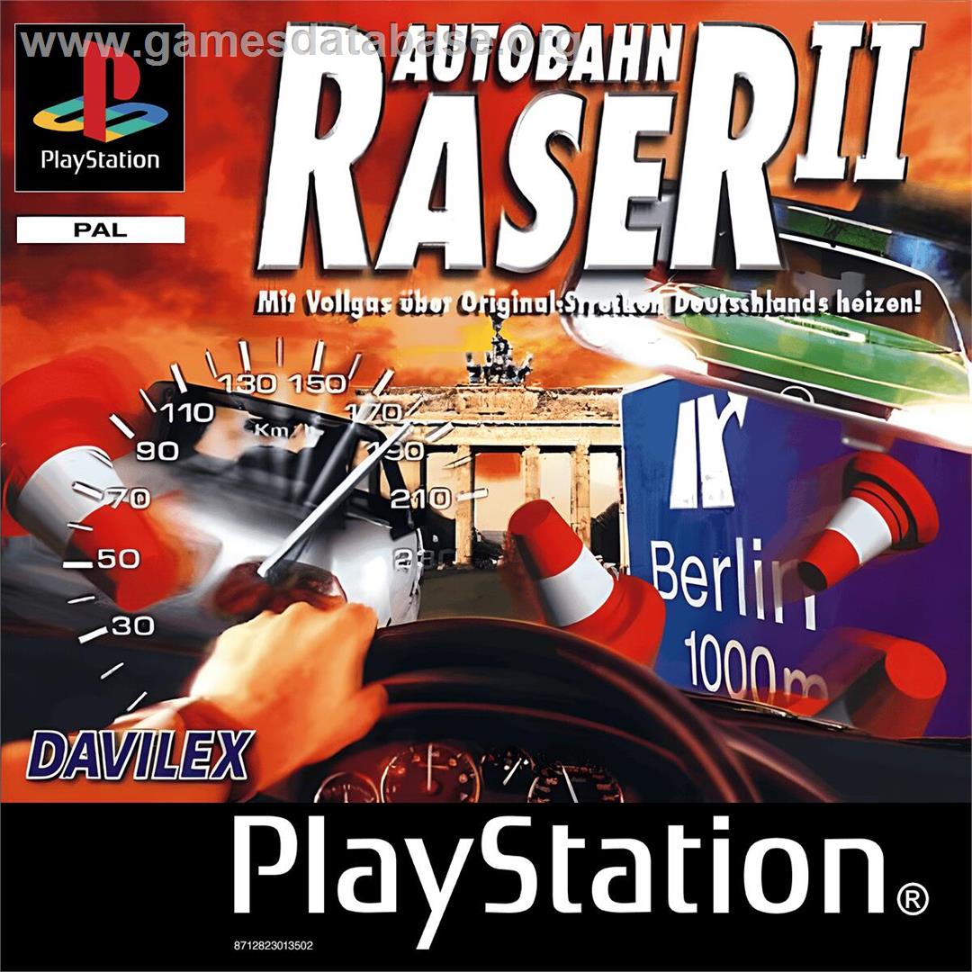 Autobahn Raser 2 - Sony Playstation - Artwork - Box
