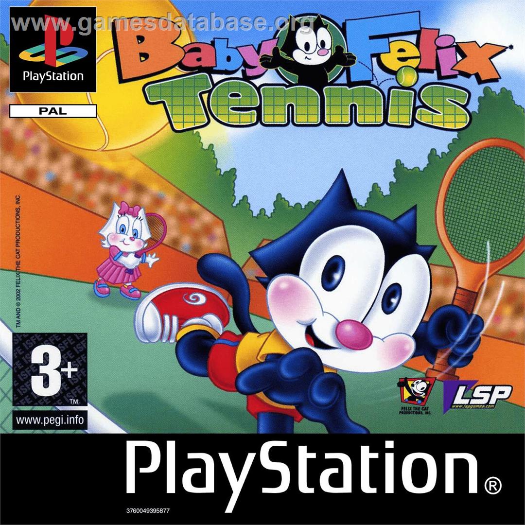 Baby Felix Tennis - Sony Playstation - Artwork - Box