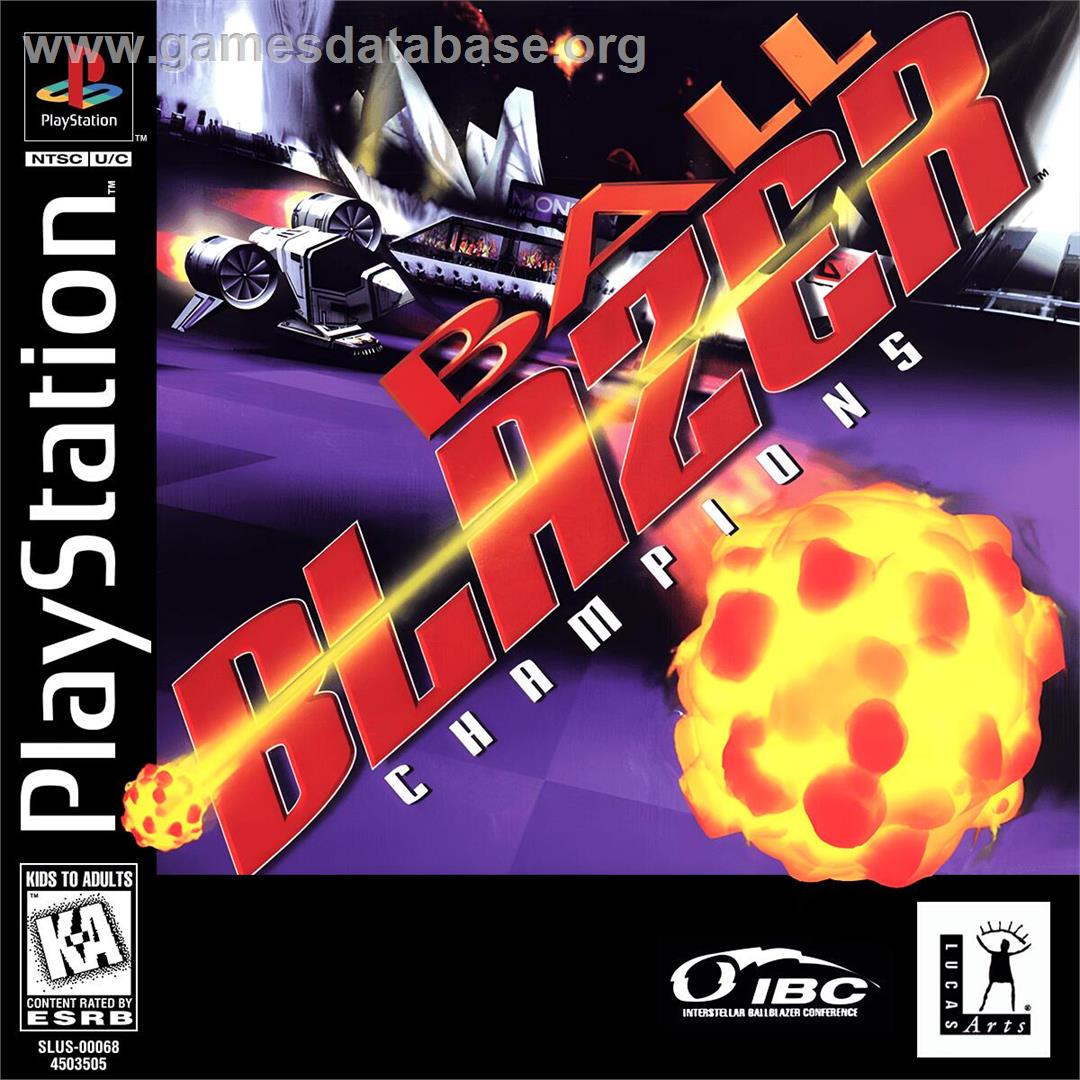 Ballblazer Champions - Sony Playstation - Artwork - Box