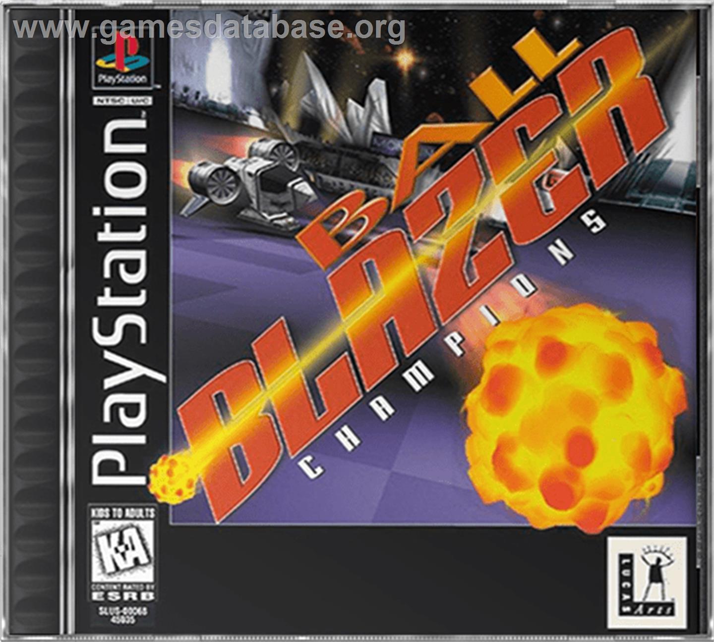 Ballblazer Champions - Sony Playstation - Artwork - Box