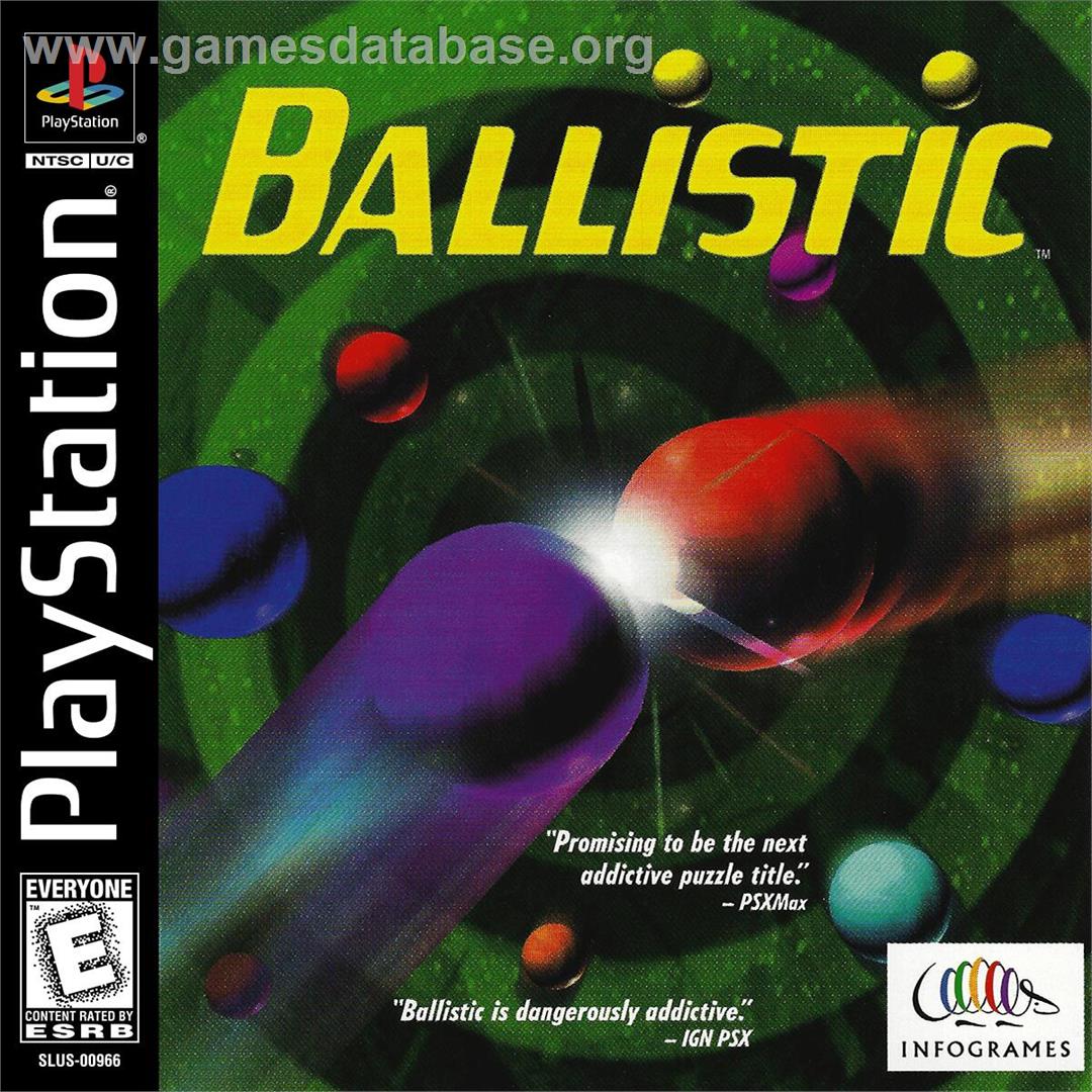 Ballistic - Sony Playstation - Artwork - Box