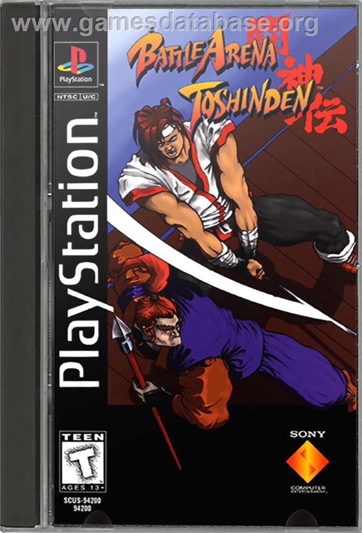Battle Arena Toshinden - Sony Playstation - Artwork - Box