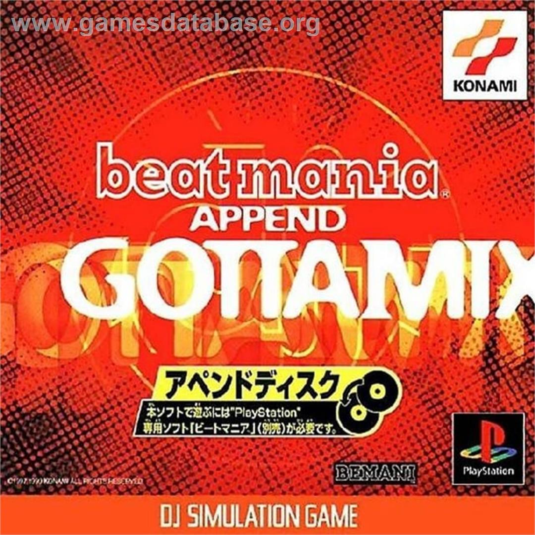 Beat Mania Append Gottamix - Sony Playstation - Artwork - Box