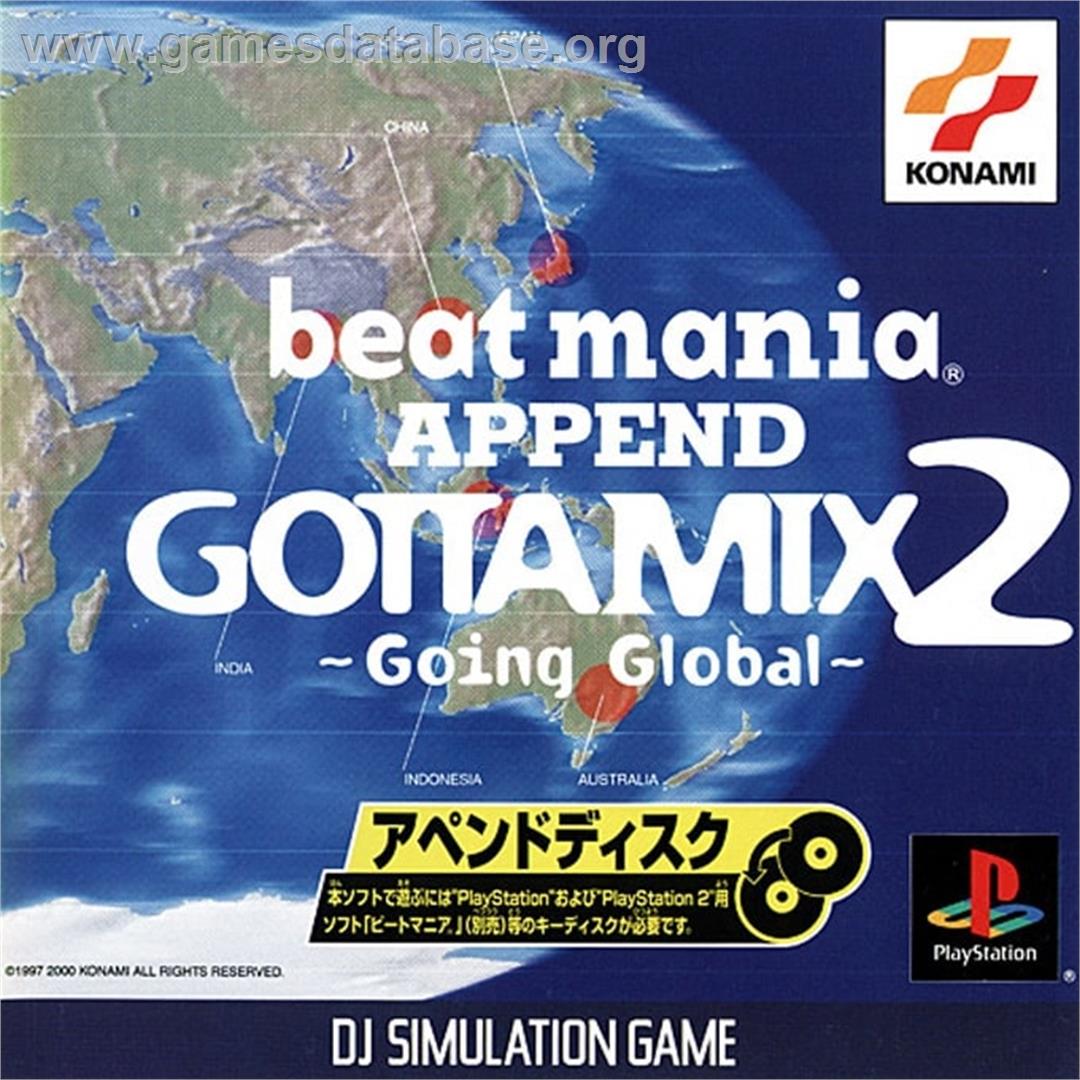 Beat Mania Append Gottamix 2 - Going Global - Sony Playstation - Artwork - Box