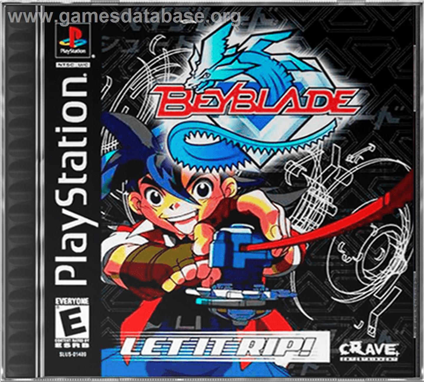 Beyblade - Sony Playstation - Artwork - Box