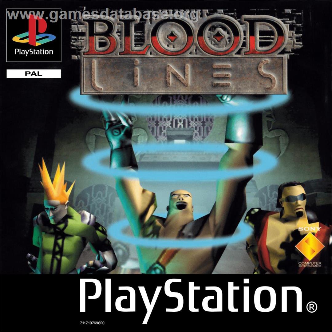 Blood Lines - Sony Playstation - Artwork - Box