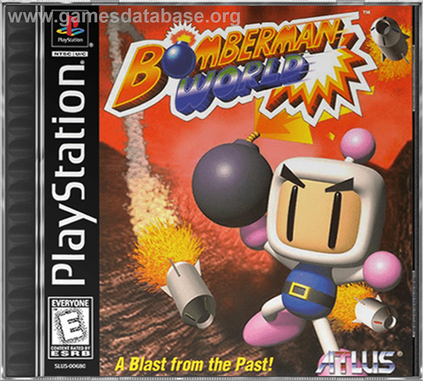 Bomberman World - Sony Playstation - Artwork - Box