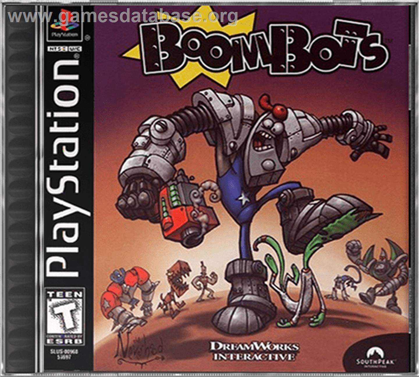 BoomBots - Sony Playstation - Artwork - Box