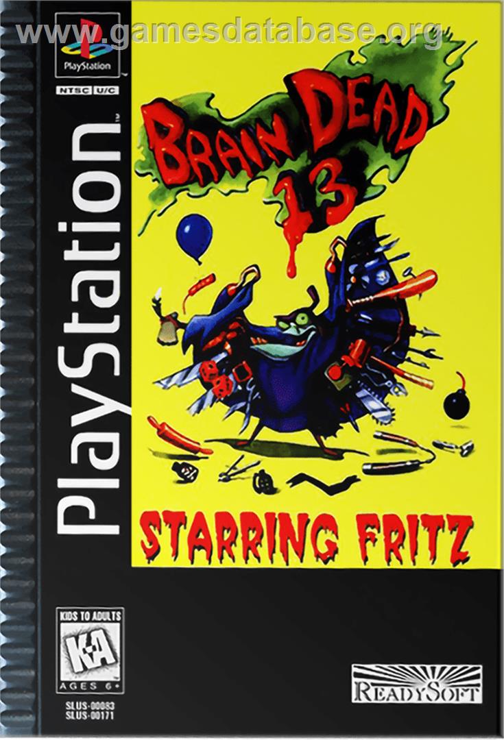 Braindead 13 - Sony Playstation - Artwork - Box