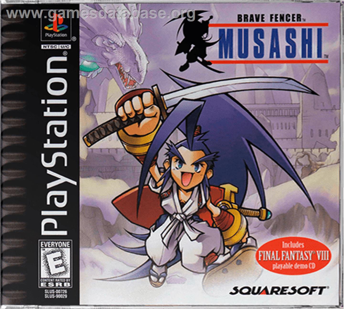 Brave Fencer Musashi - Sony Playstation - Artwork - Box